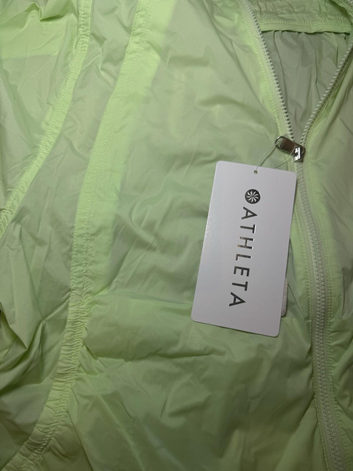 NEW! Athleta - XXS Expedition Jacket - Light green NWT