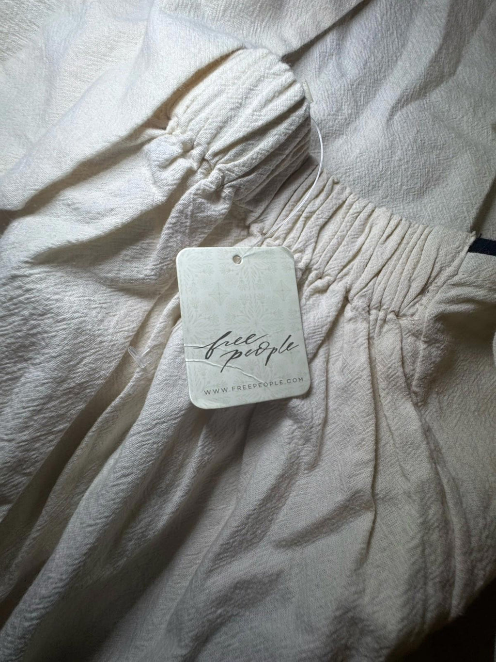 Free People Free-est Summer in Capri Dress Midi Side Slit Medium NEW