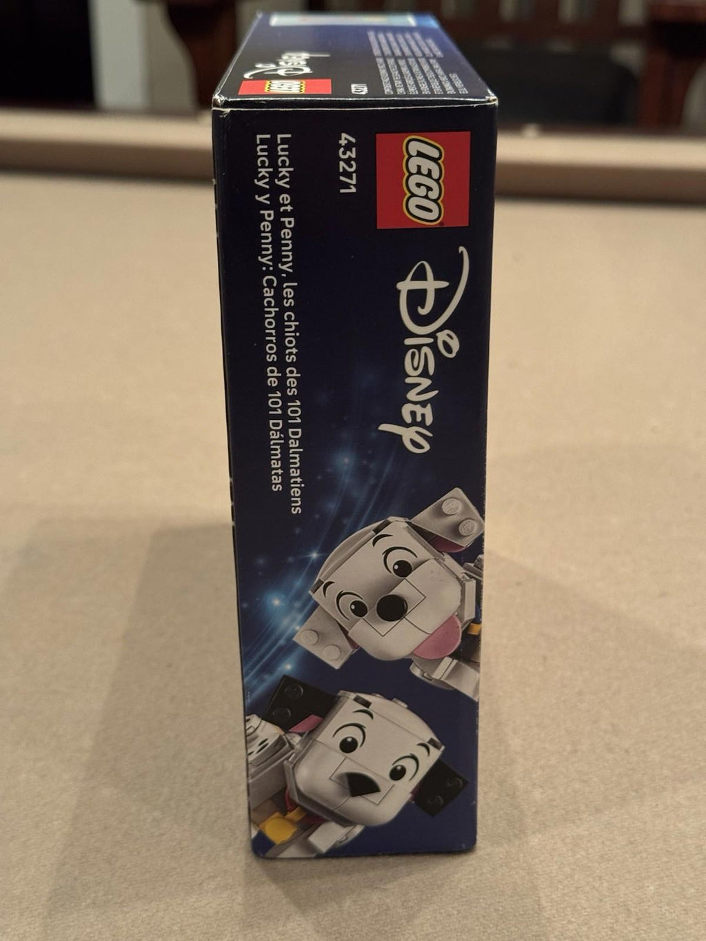 LEGO 43271 Disney Lucky & Penny 101 Dalmatians Puppies Building Set, 268 Pieces,