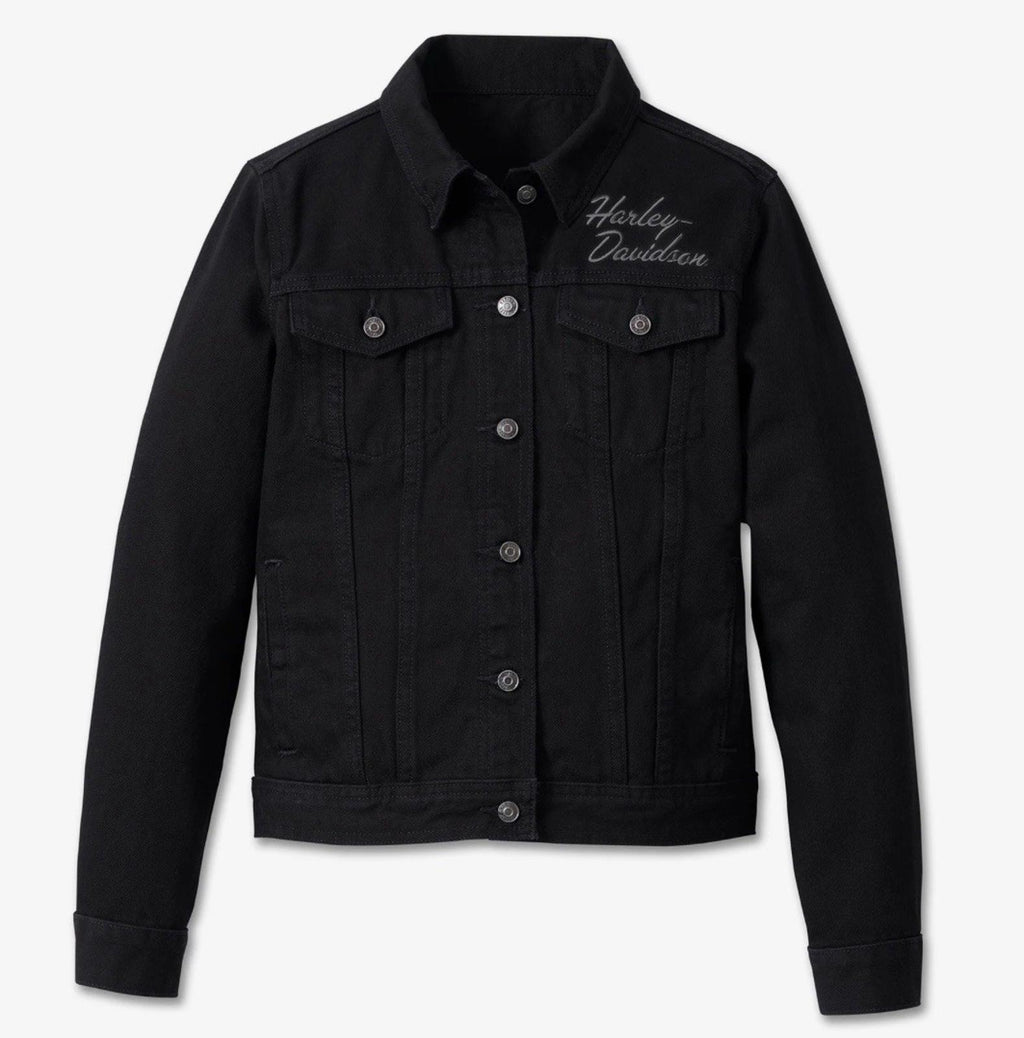 Harley-Davidson Denim Jean  Jacket/coat "Essential Bar & Shield Sz-2W 99041-23VW