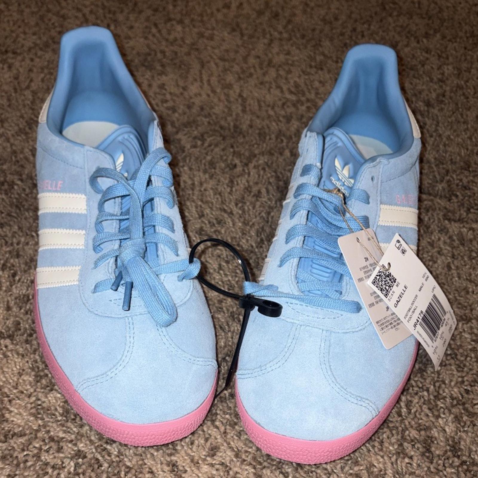 adidas Gazelle Inter Miami Blue Pink Messi Men's Size 11 -   JR4178 NEW
