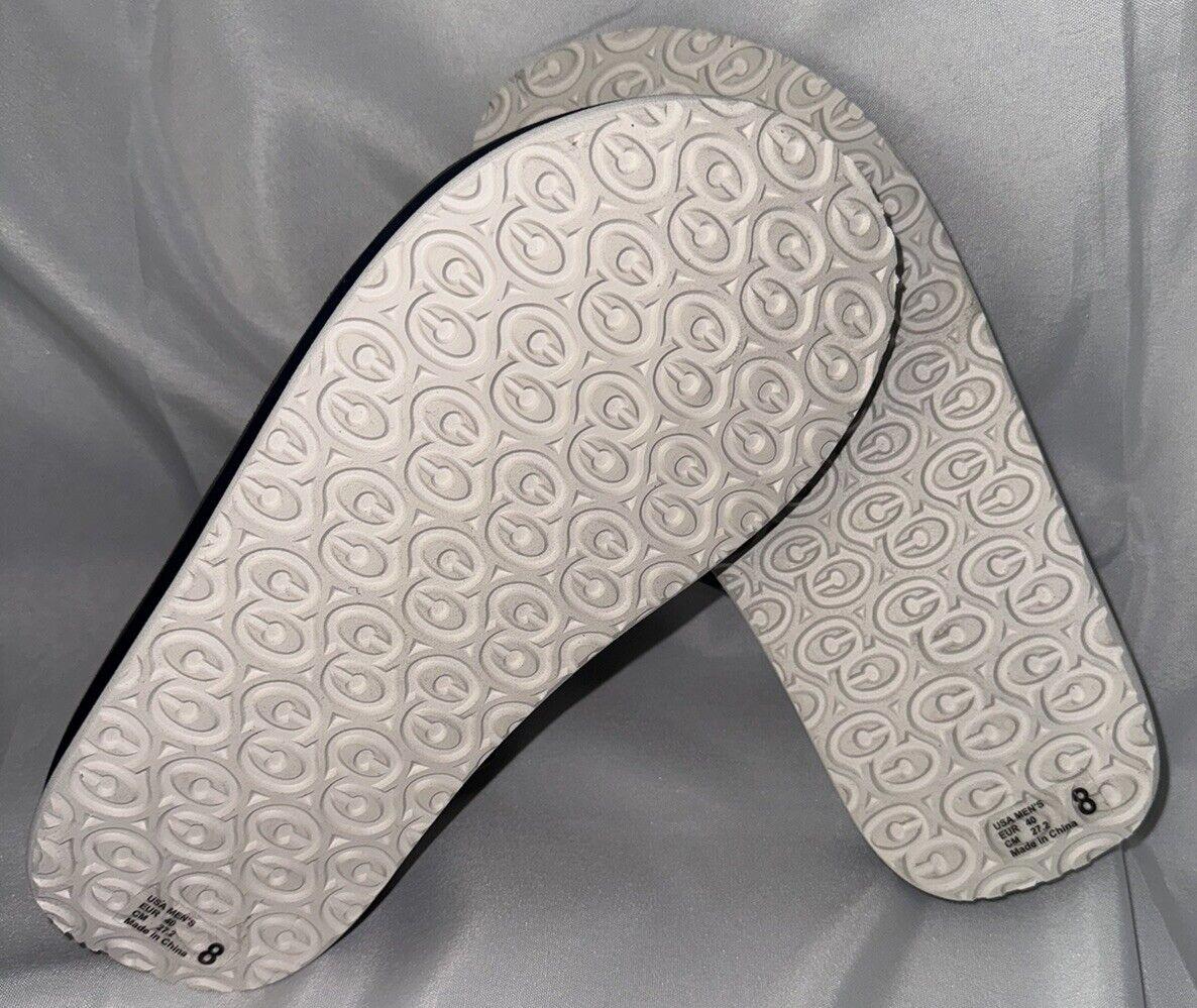 Cobian Mens Camino Rise Blue Flip flops size 8 NWT Summer travel comfort