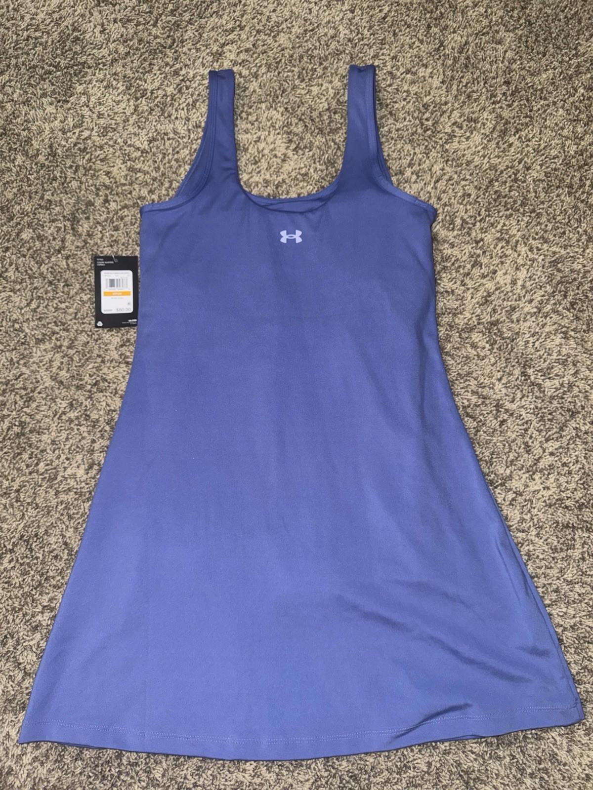 NEW NWT Under Armour athletic MOTION DRESS built in bodysuit Medium polyester