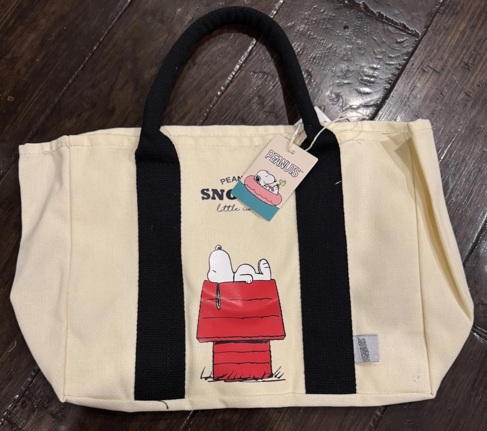 Miniso Snoopy Summer Travel Collection Handbag | Women's Tote Handbag RARE