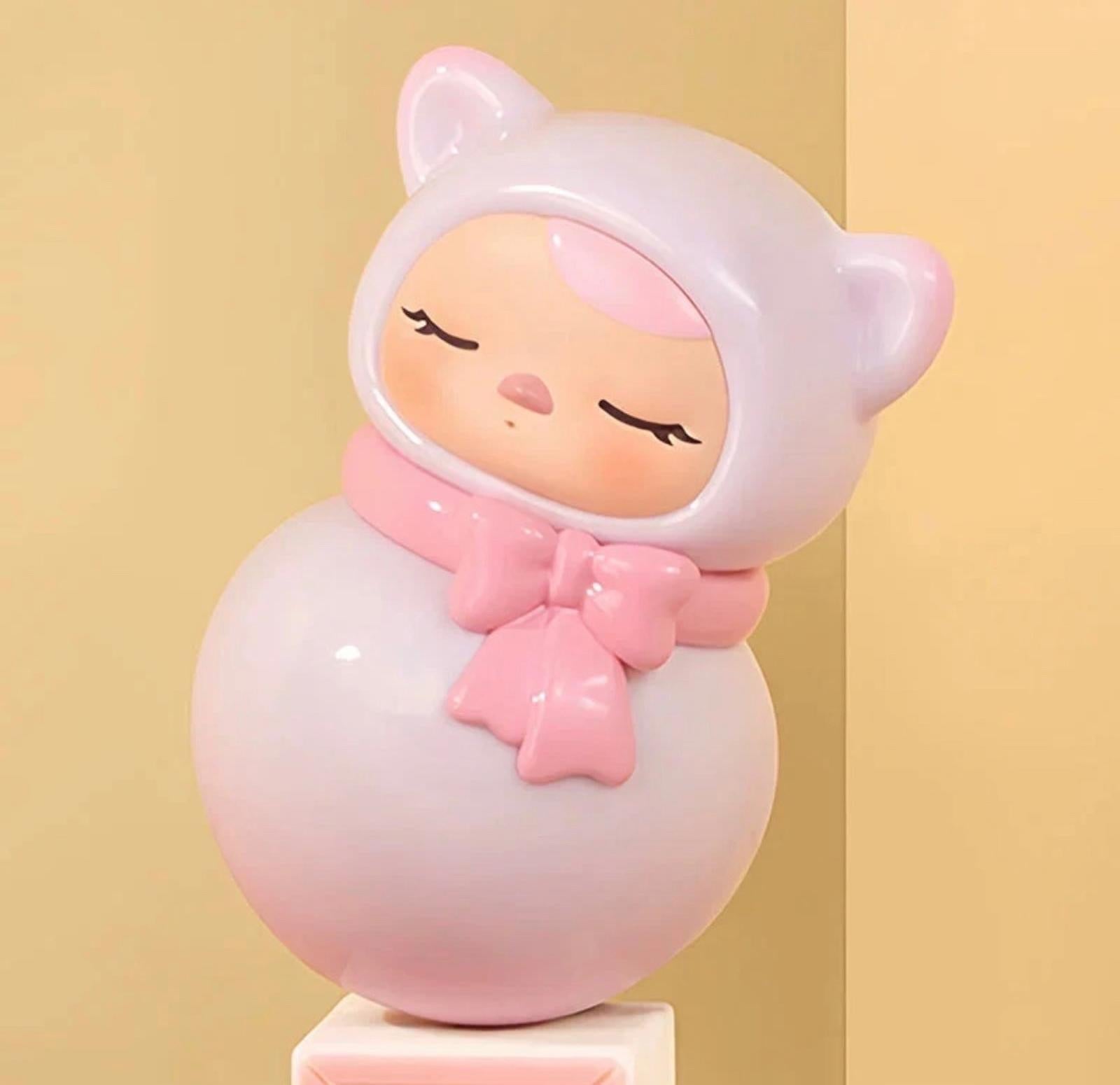 PUCKY Roly Poly Kitty Series Vinyl Plush Confirmed Blind Box Figure Authentic