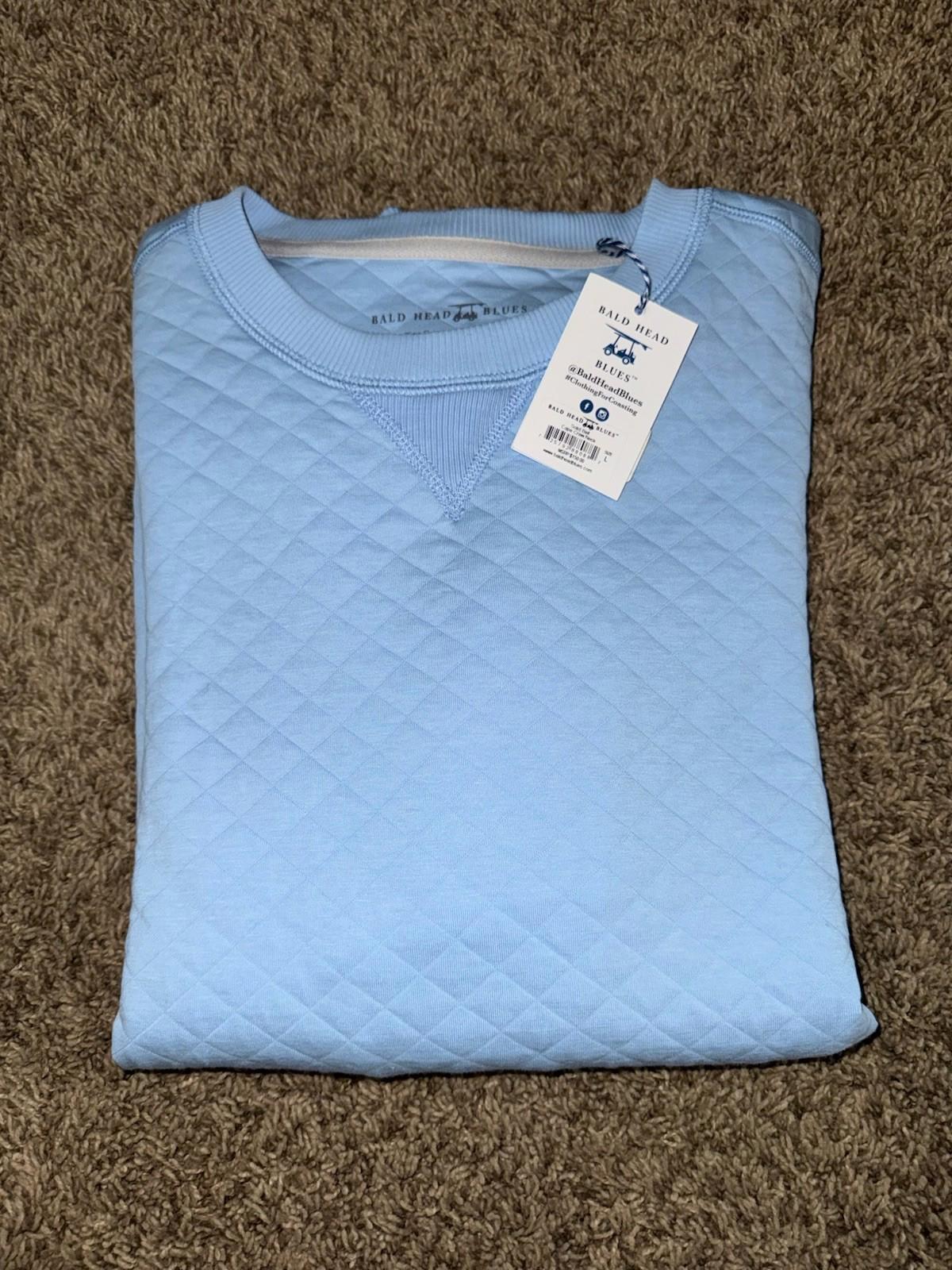 Bald Head Blues Cape Crew Neck - Bell Men’s Large NEW!
