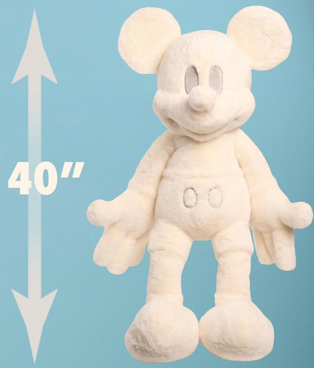 Mickey Mouse Monochromatic Jumbo Plush 40" Collectible Toy