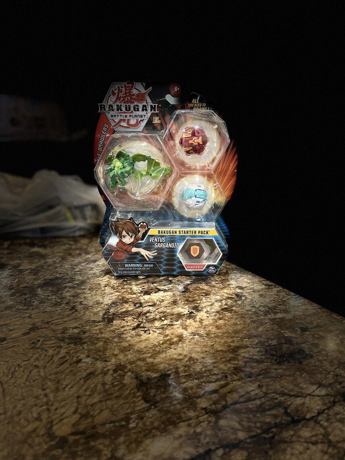 Bakugan Battle Planet Ventus Garganoid NEW SEALED RARE