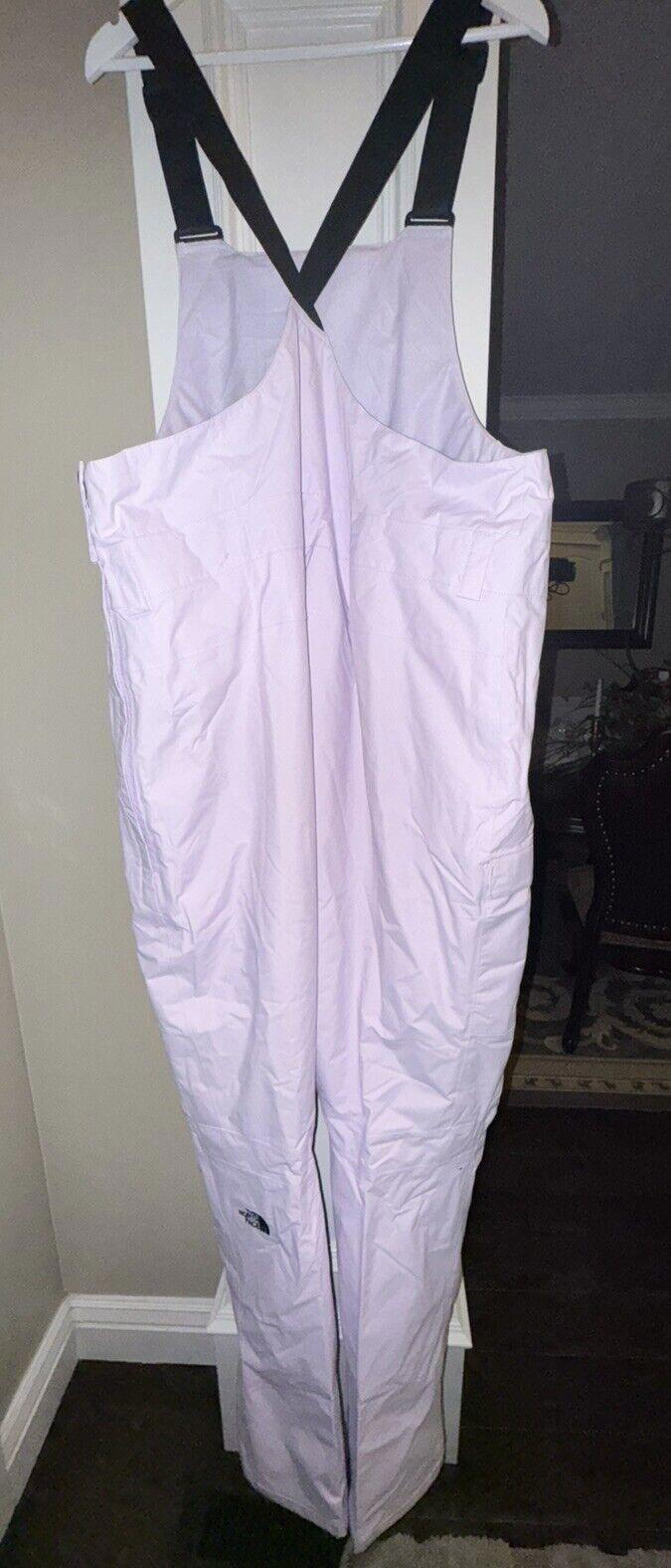 NWT! The North Face women Freedom Insulated bib Lavender 3X