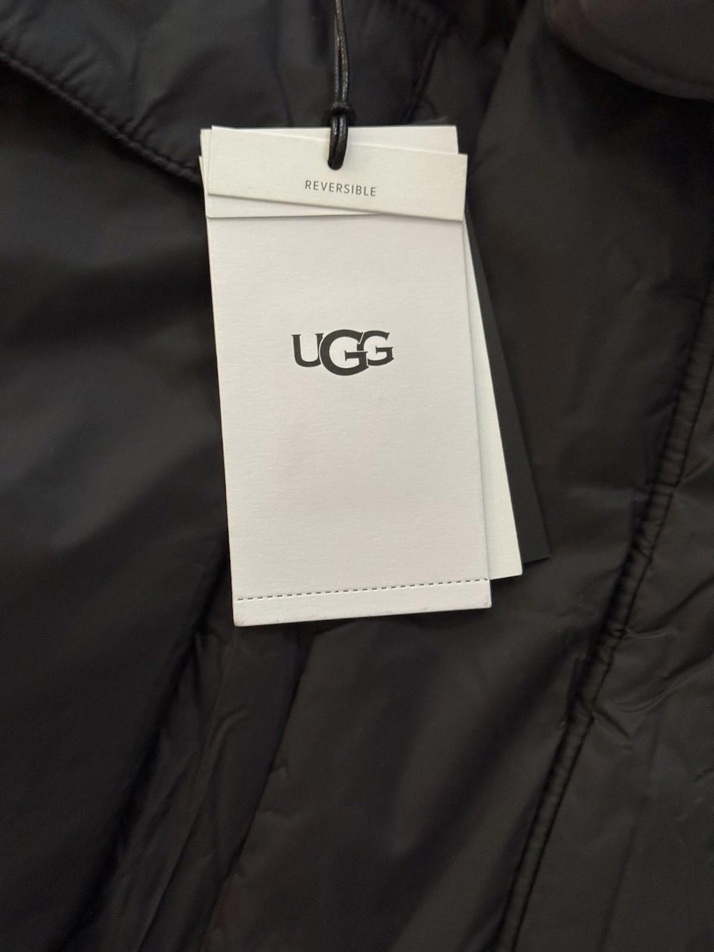 UGG Kristian Convertible Reversible Puffer Jacket Unisex Water Resistant S/M New
