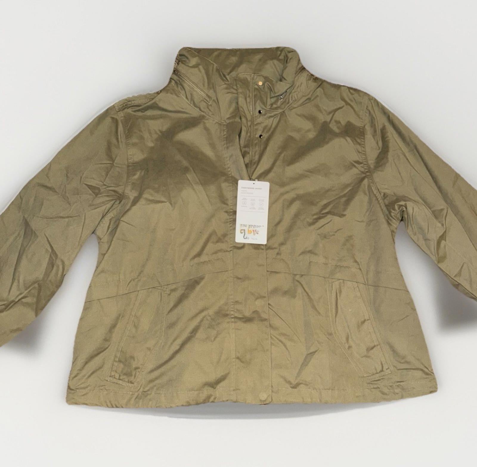 Athleta Everywhere Jacket | Green XL NEW