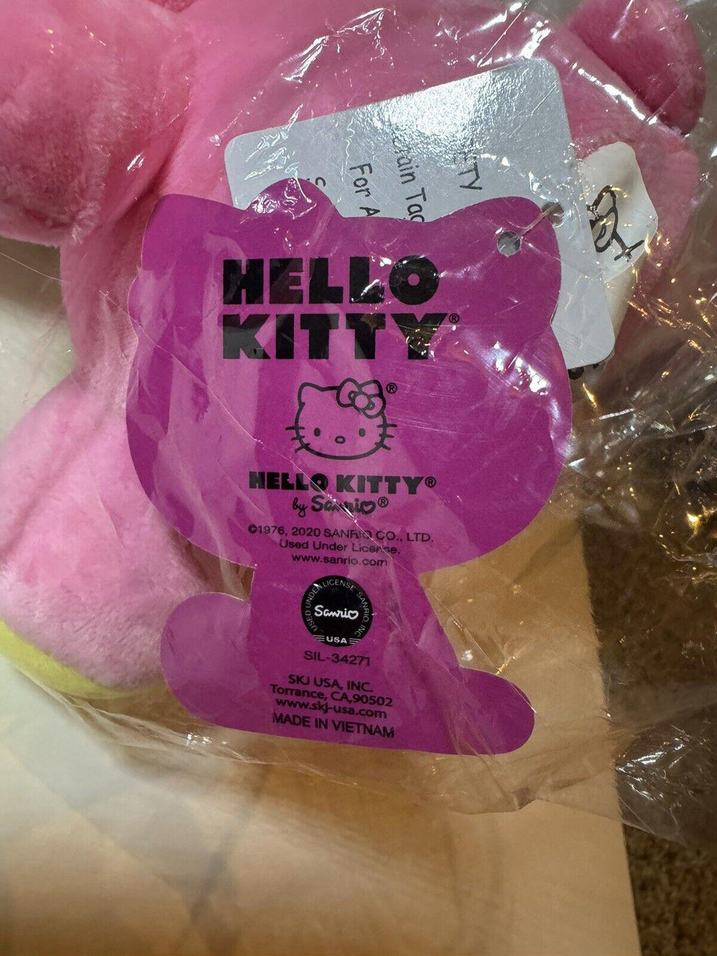 13” Hello Kitty Sanrio Kawaii Frog Suit Plush Figure BLUE