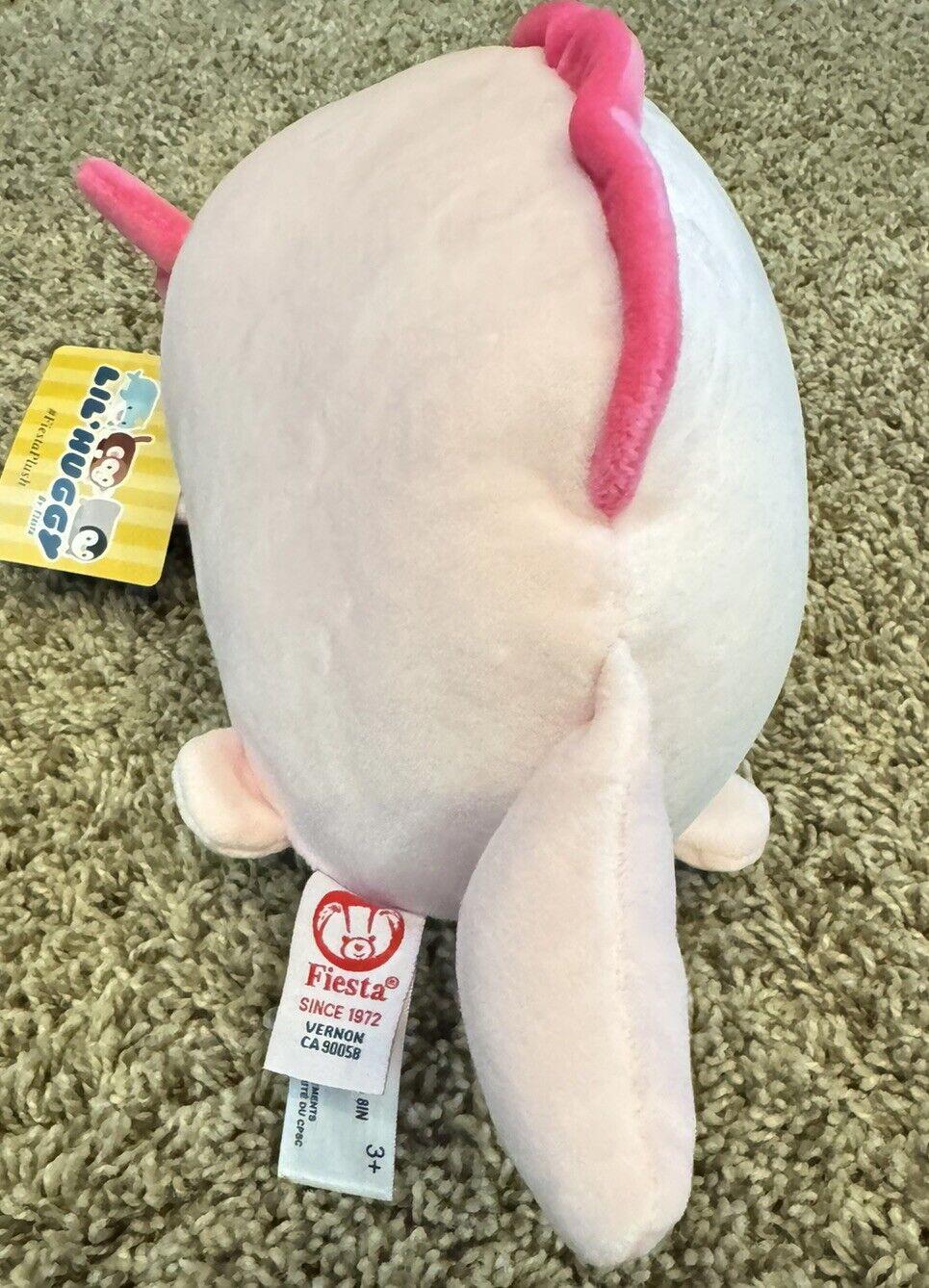 Fiesta Plush Lil’ Huggies Pink Axolotl Plush. NEW! So cute!