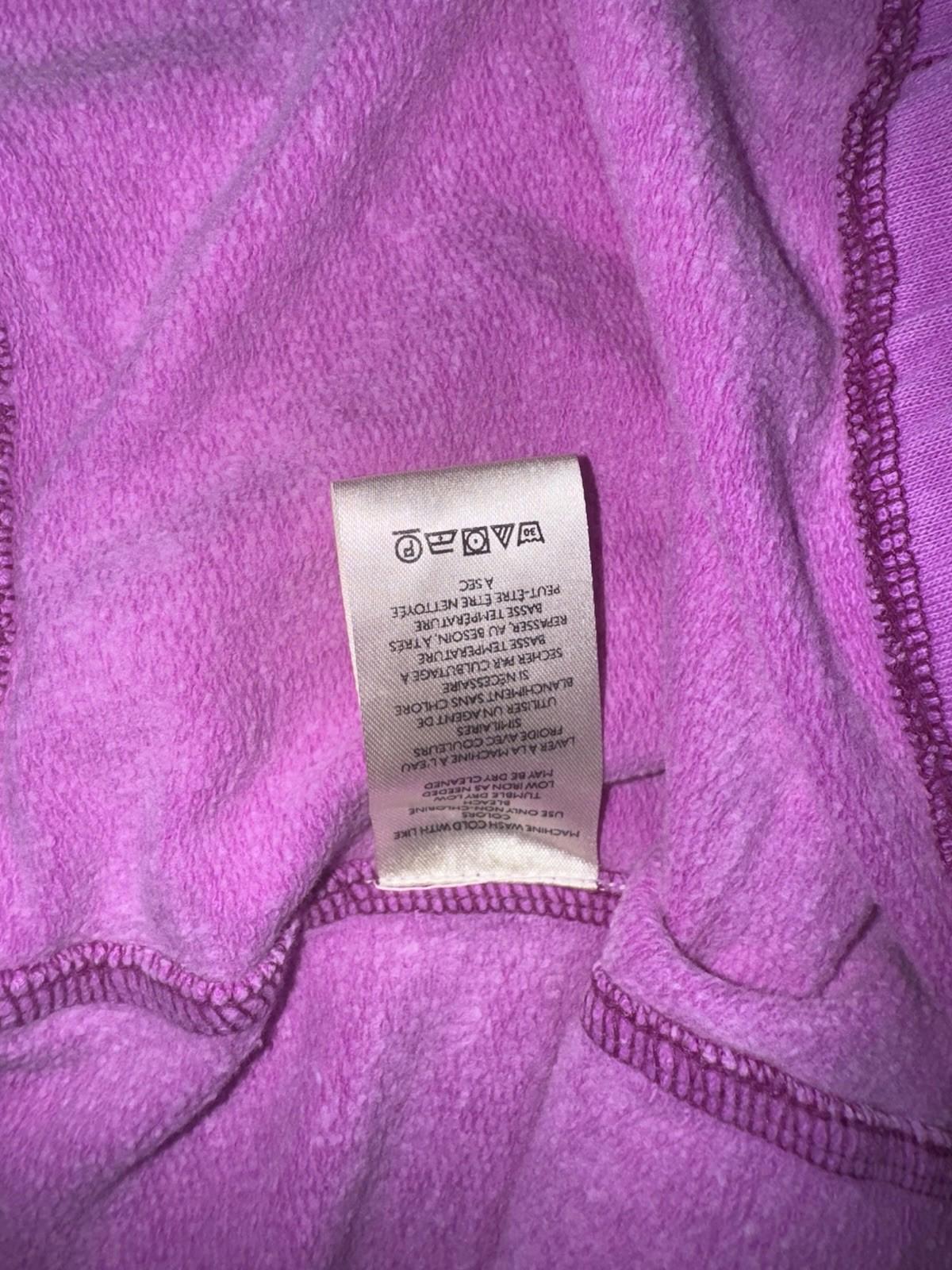 By Anthropologie Women's Size LG Boxy Cropped Sweatshirt Purple NEW
