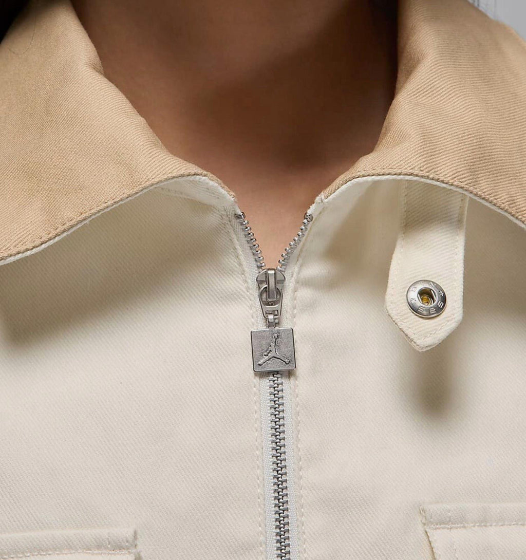 Nike Air Jordan Renegade Women’s Canvas Jacket Sail Women Size S New FN5674-133