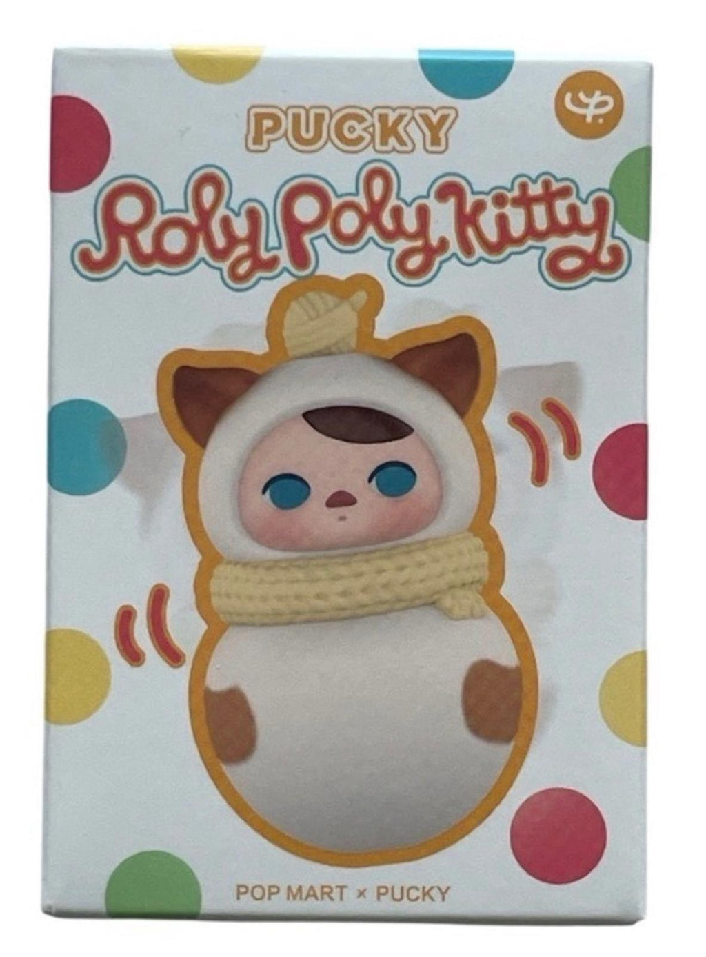 PUCKY Roly Poly Kitty Series Vinyl Plush Confirmed Blind Box Figure Authentic