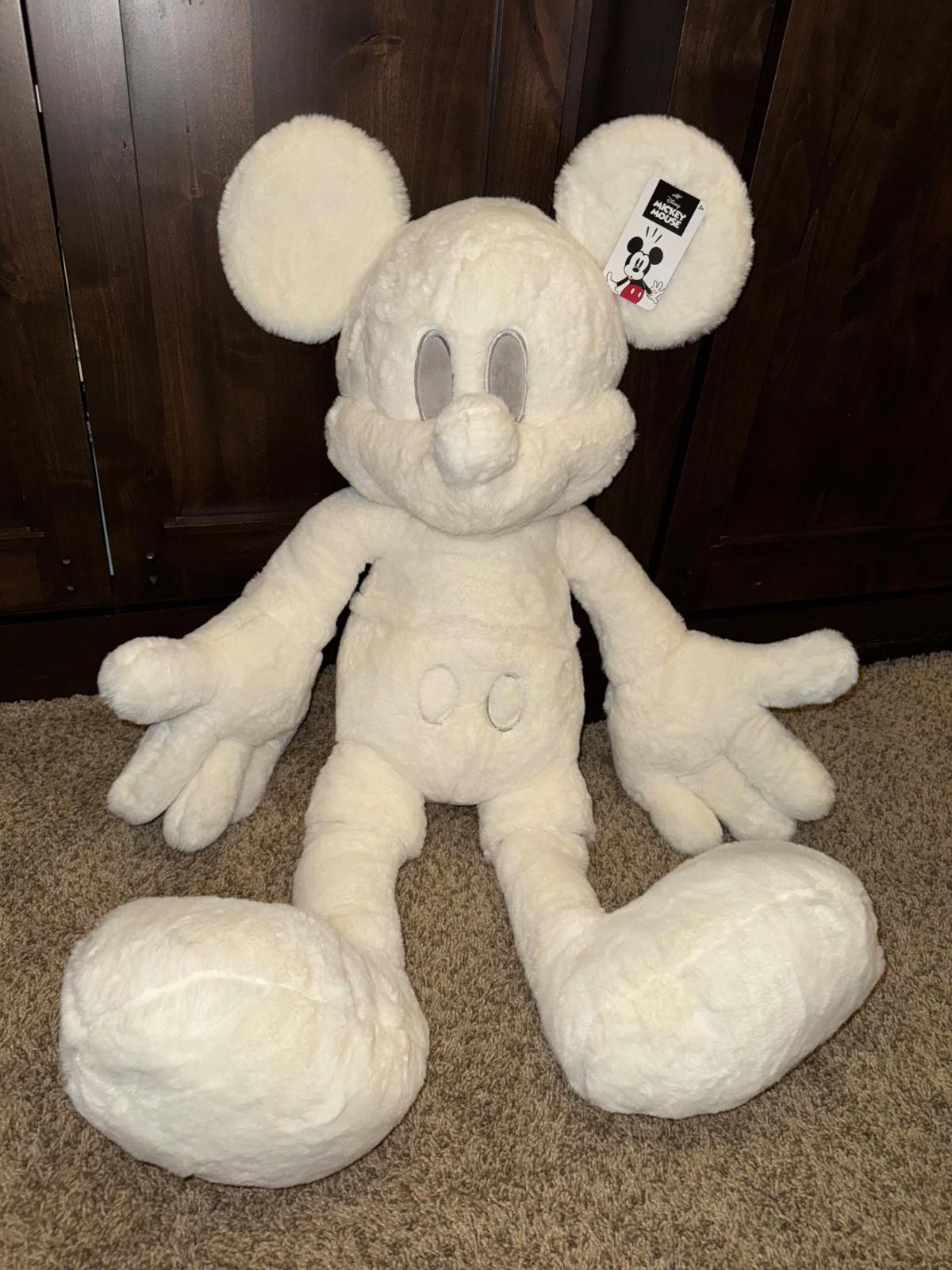 Mickey Mouse Monochromatic Jumbo Plush 40" Collectible Toy