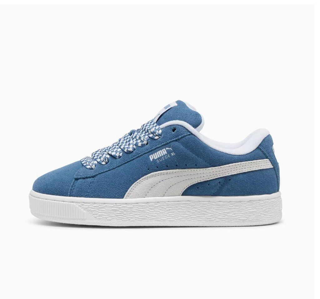 Puma Suede Xl Lace Up  Womens Blue Sneakers Casual Shoes 39831001 Sz 10.5 NEW!