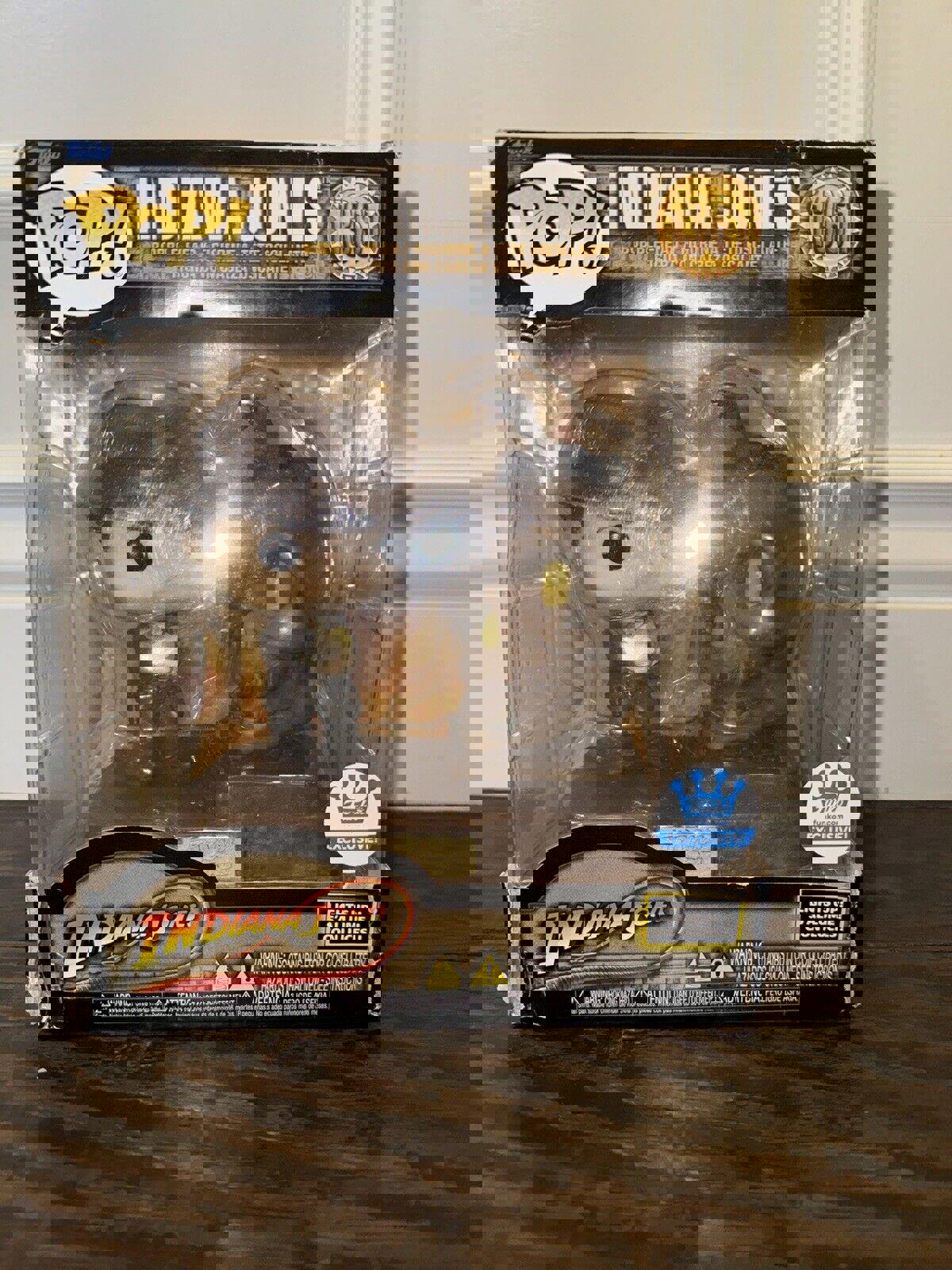 2023 POP EXCLUSIVE funko.com INDIANA JONES # 1361 TEMPLE DOOM Lights Up DELUXE