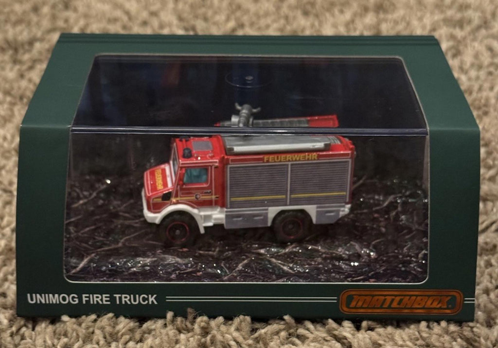 Matchbox Collectors Mercedes-benz Unimog Fire Truck Mattel Collectors FAST SHIP!