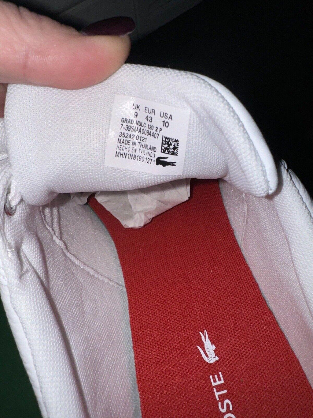 Stunning Lacoste Grad Vulc 2 SOLD OUT Model! MSRP:$120