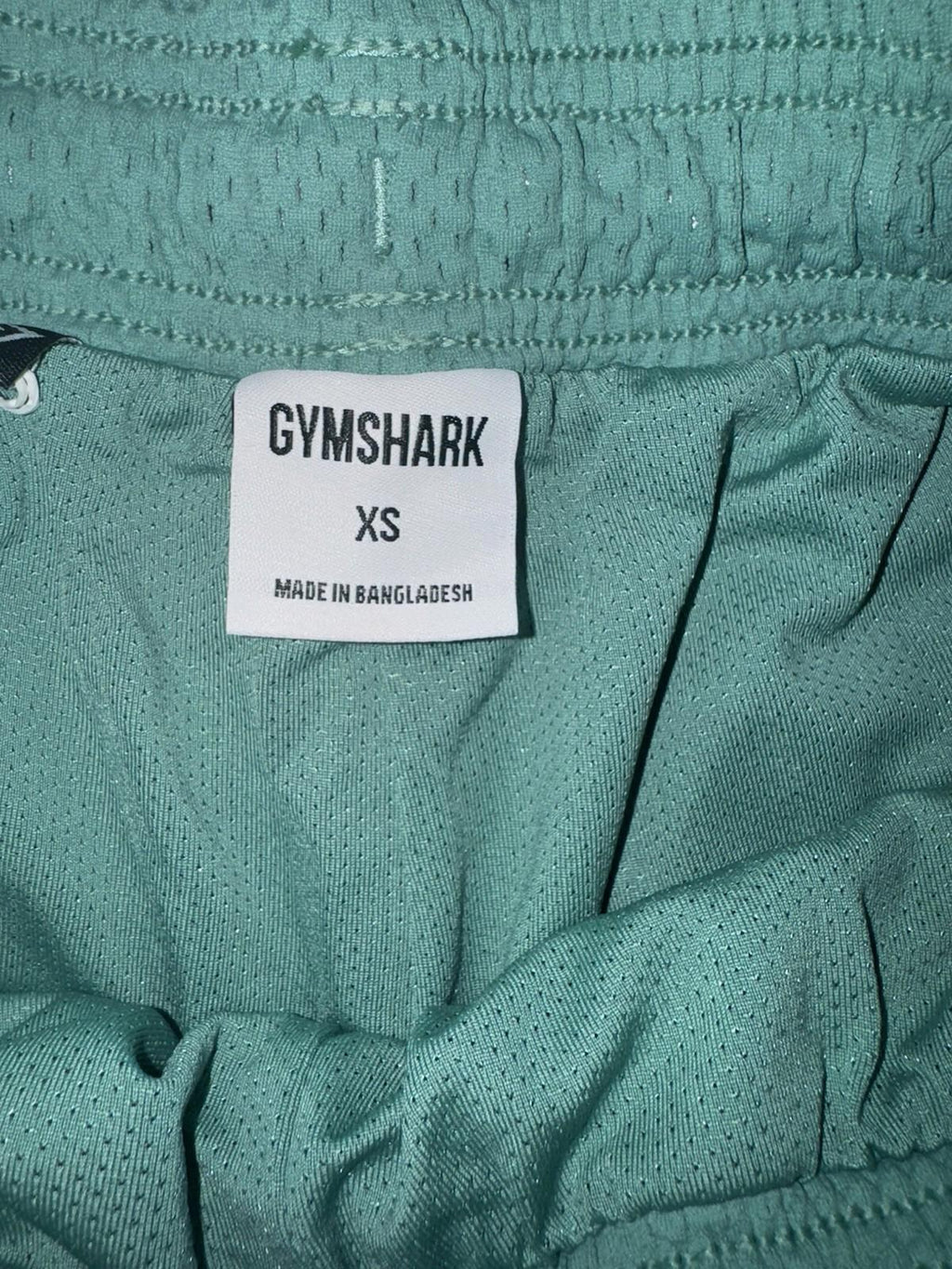 Gymshark Men's Lifting Mesh 7 Inch Shorts Lagoon Green Size: XS NWT
