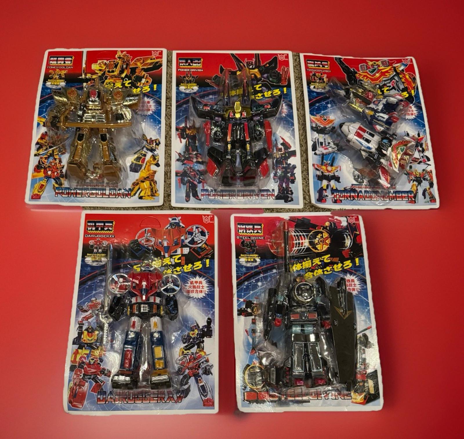 Polyfect Toys Japanese Rare NIP Transformer Robot LAND SEA AIR New