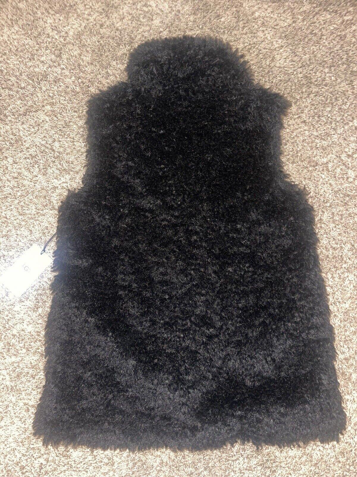 UGG Women Tammie Faux Fur Long Vest Size M NWT $168 Retail