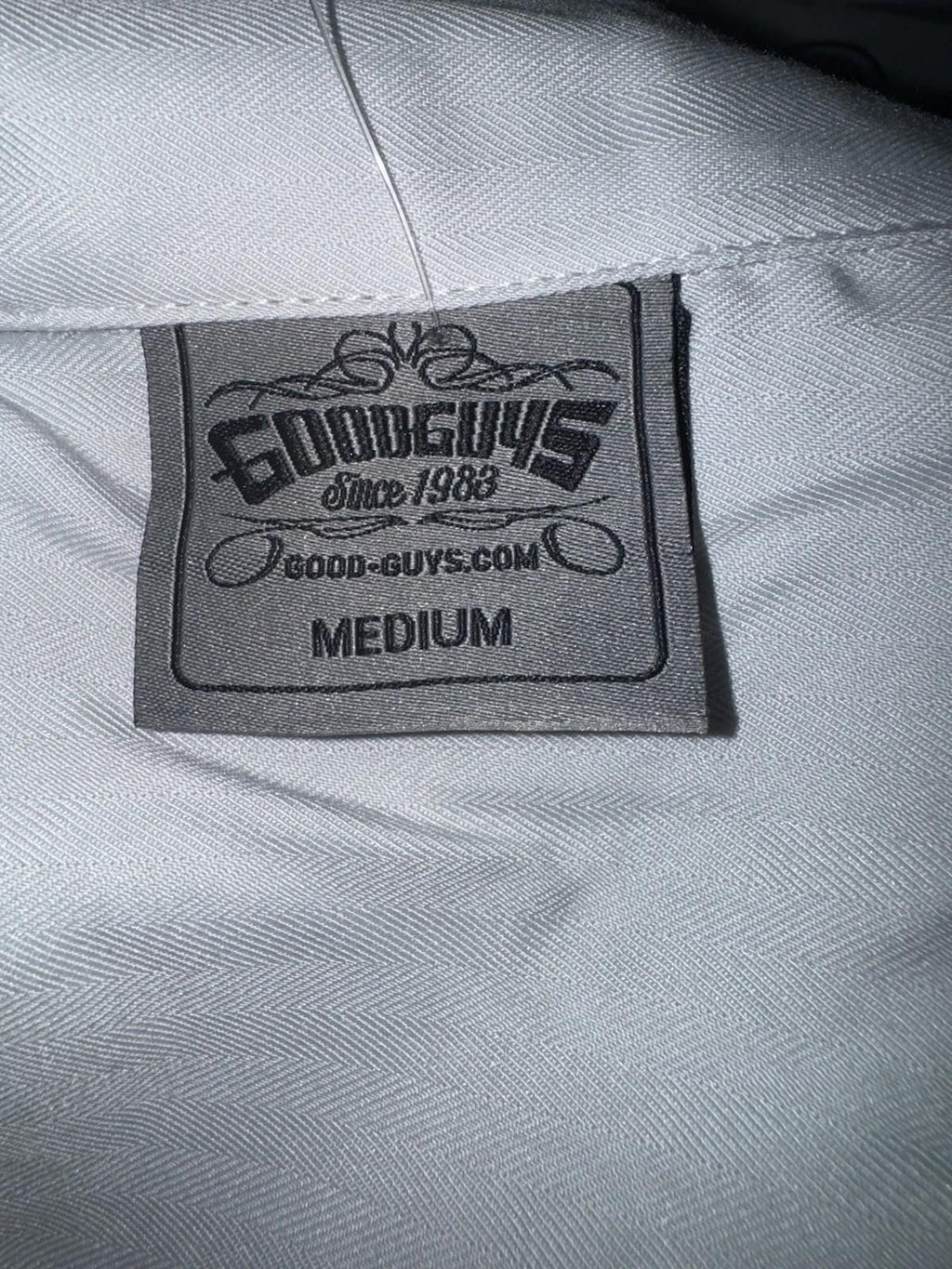 Goodguys Rod & Custom Association Hot Rod Shirt Embroidered Logo Gray Men’s NWOT