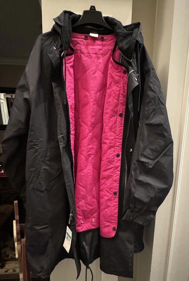 Nike Therma-Fit Life 3-in-1 Parka Jacket Black Pink Mens XXL