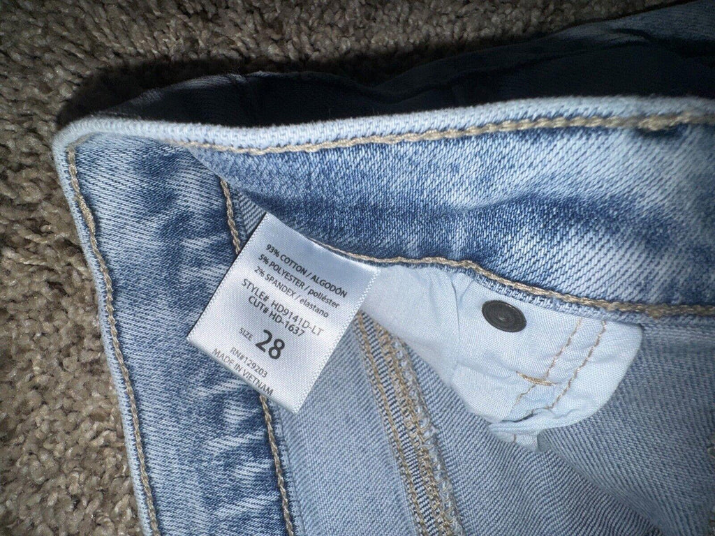 Hidden Logan Distressed High Rise Dad Jean for Women 28