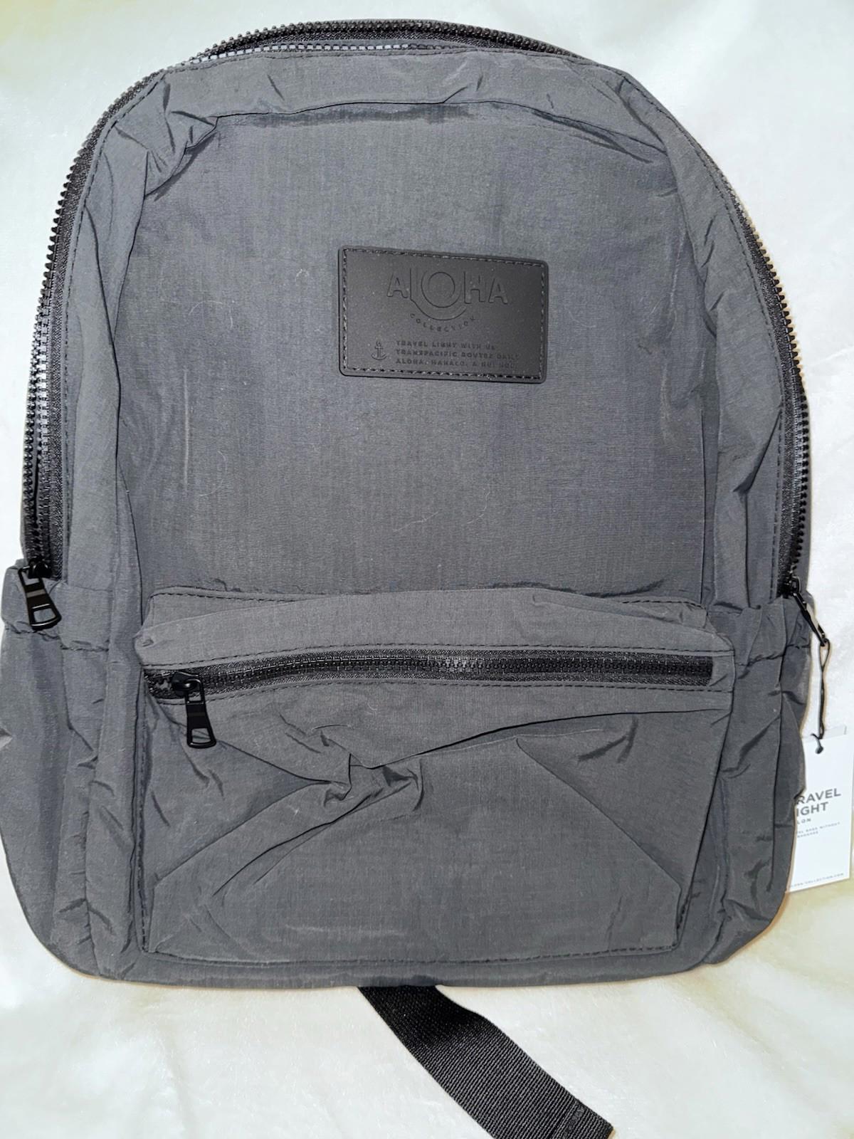 NEW Aloha Collection Keep it Light Backpack Monochrome.
