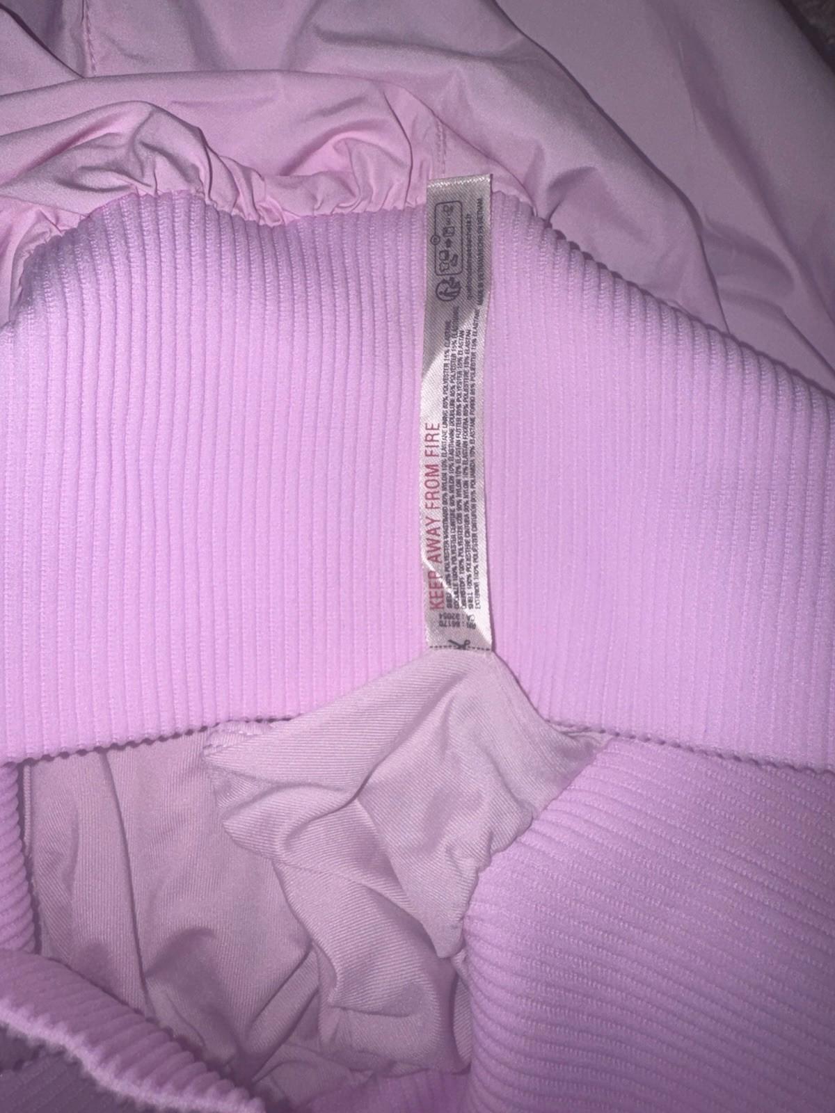 FP Movement Free People Carpe Diem Shorts Womens Size S High Waist Powder Pink