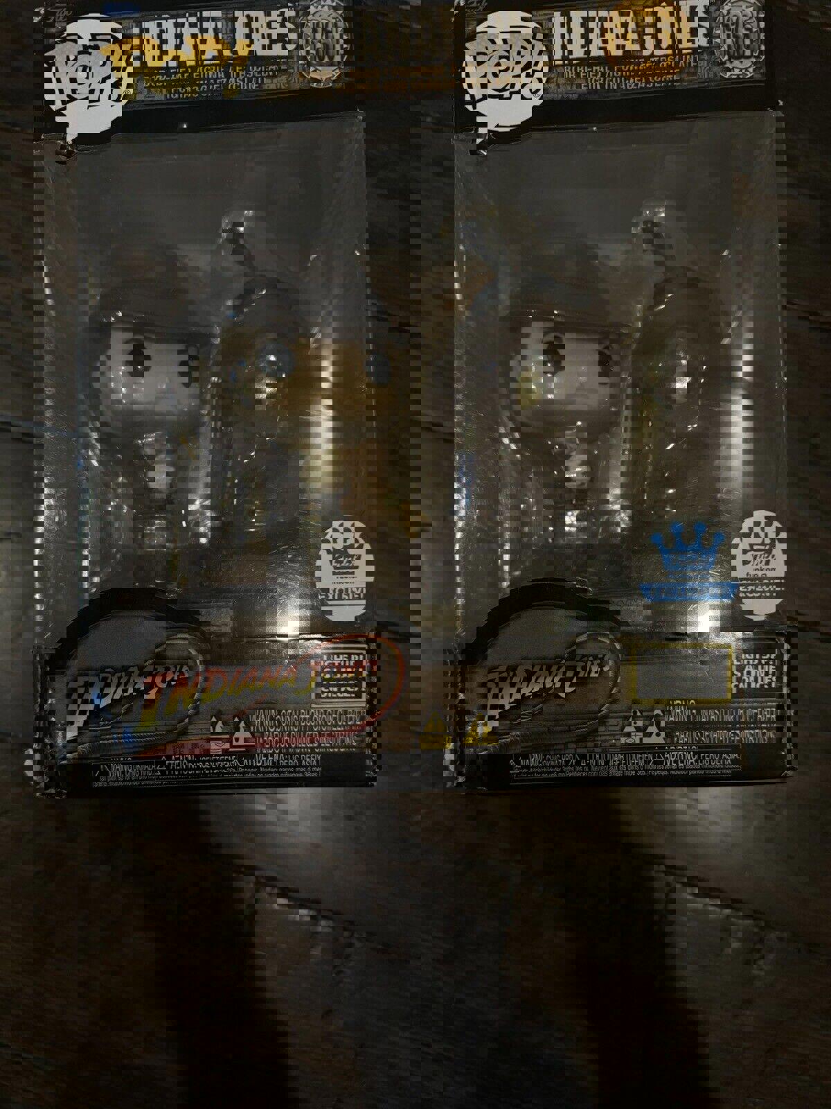 2023 POP EXCLUSIVE funko.com INDIANA JONES # 1361 TEMPLE DOOM Lights Up DELUXE