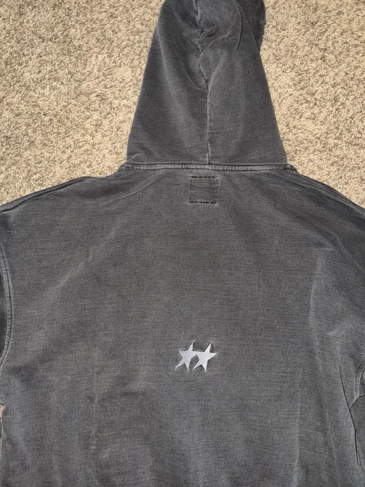 TwoJeys Mens Hoodie Acid Grey Size XS Icon Embroidered Logo Cotton MSRP $165