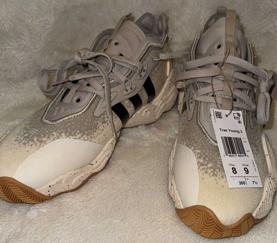 Adidas TRAE YOUNG 3 Unisex Sports Shoes Basketball sz 8