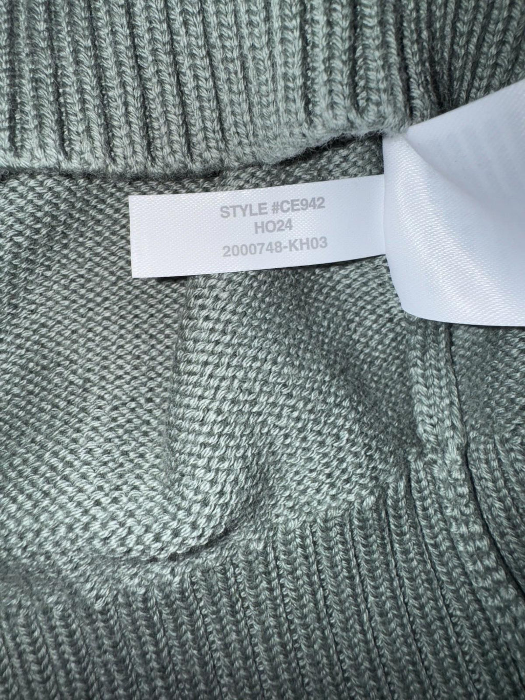 NEW! J.Crew Heritage cotton mockneck sweater Topiary XL