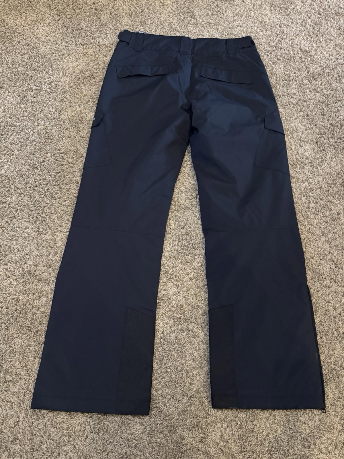 Obermeyer Mens Sz LG Long Alpinist Stretch Insulated Pants Black NEW