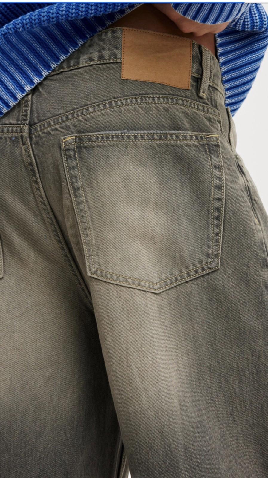 COTTON:ON Super Baggy Jeans in Y2K Washed Grey, size 30 NEW