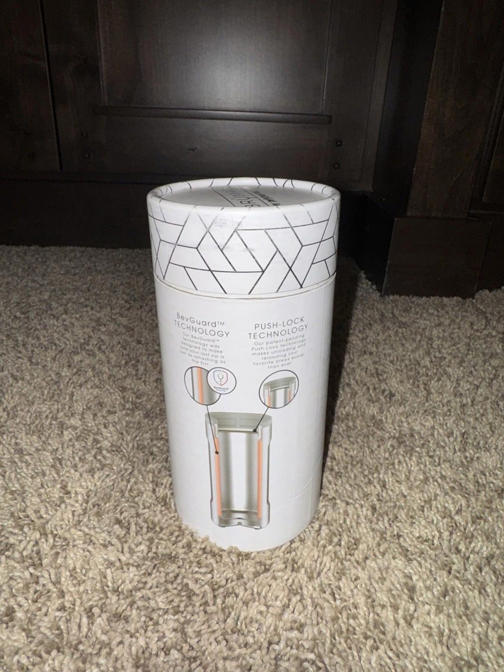 Brumate Hopsulator Slim Can Cooler Tumbler 12 oz Drink Holder Onyx Leopard Black