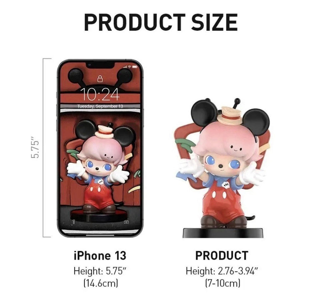 POP MART Dimoo World DIMOO x Disney Series Figure MICKEY TV SHOW