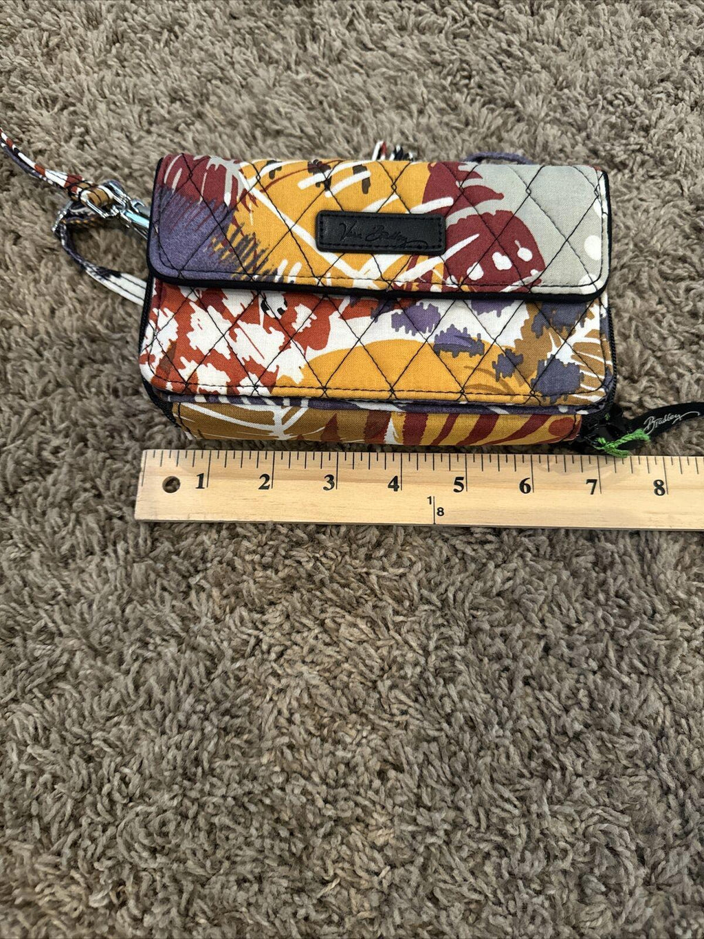 Vera Bradley  Little Crossbody in Painted Feathers . Retired print. NWOT