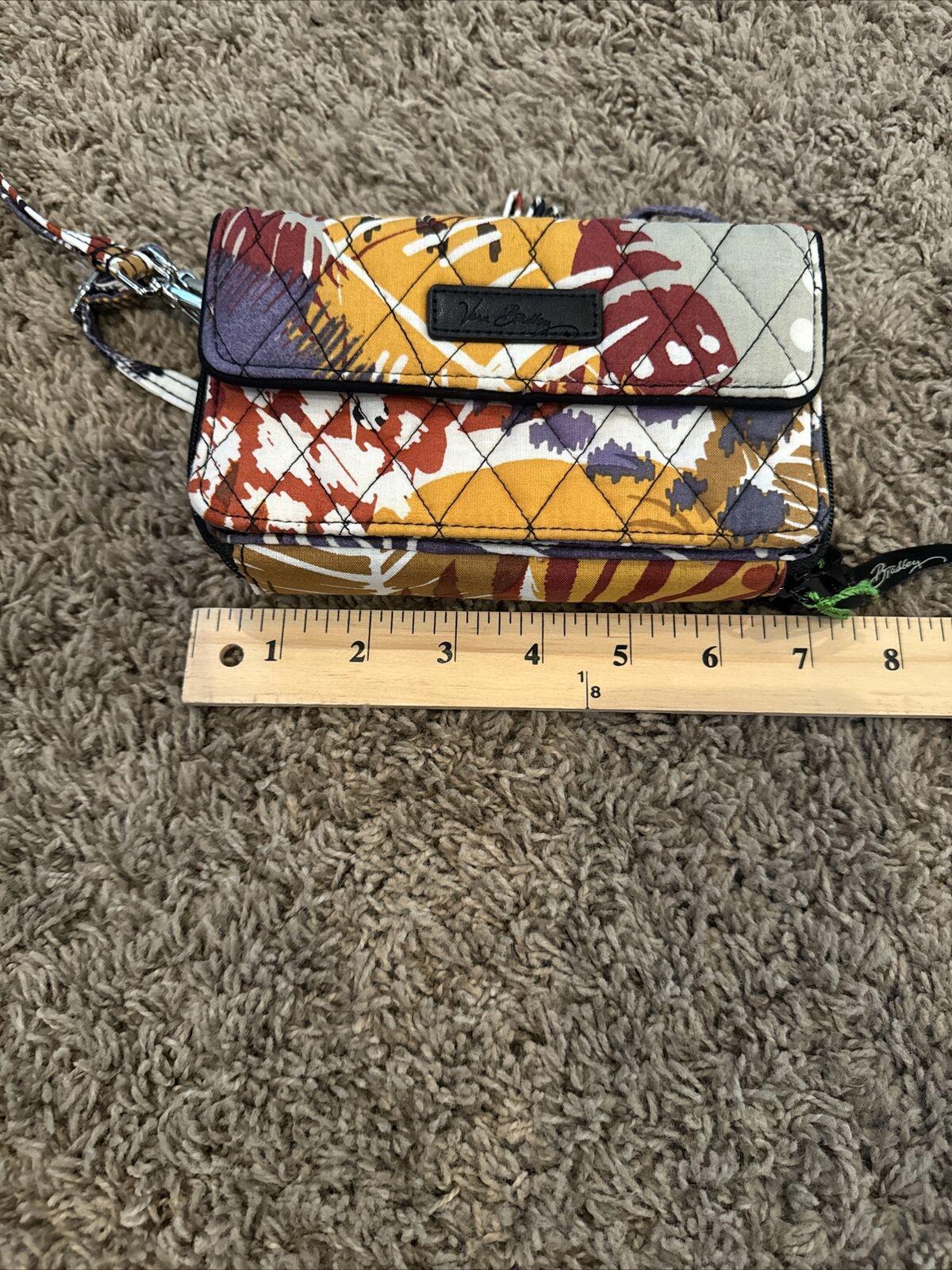 Vera Bradley  Little Crossbody in Painted Feathers . Retired print. NWOT