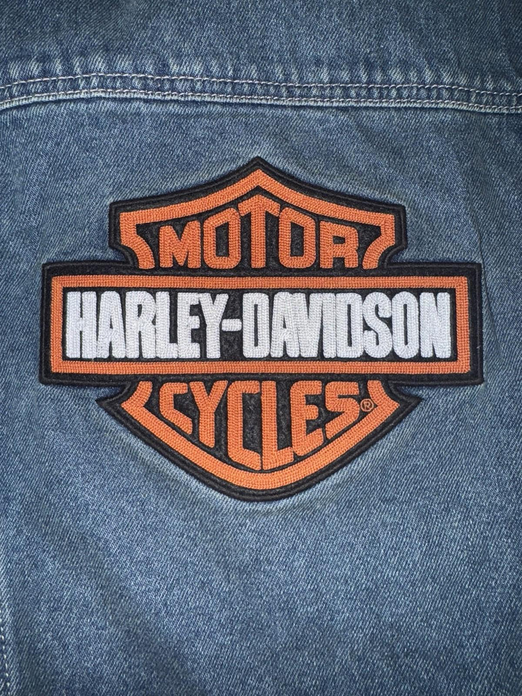 Harley Davidson Women’s Essential Bar & Shield Denim Jacket Size Small NEW
