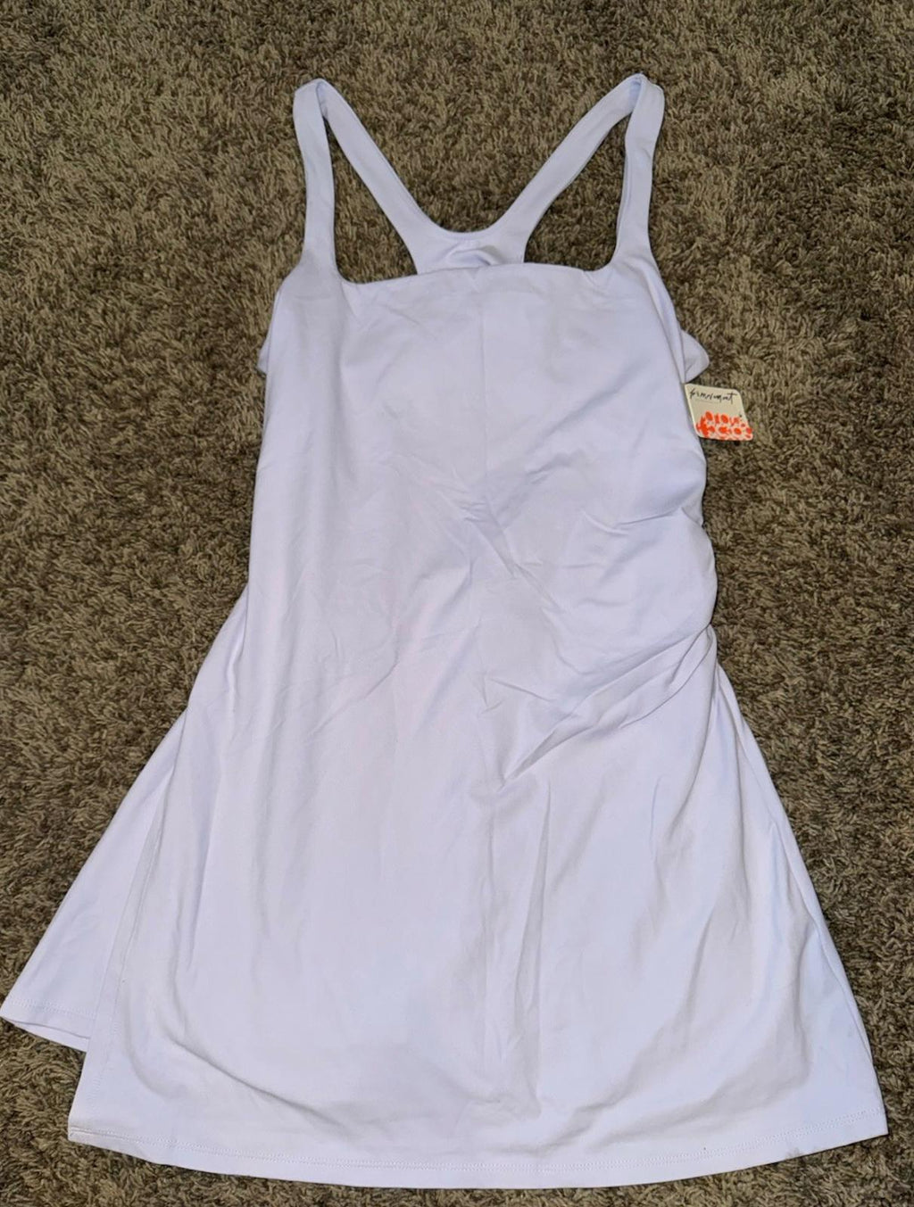 NWT! Free People Movement Lavender Never Better Stretch Built in Shorts LG