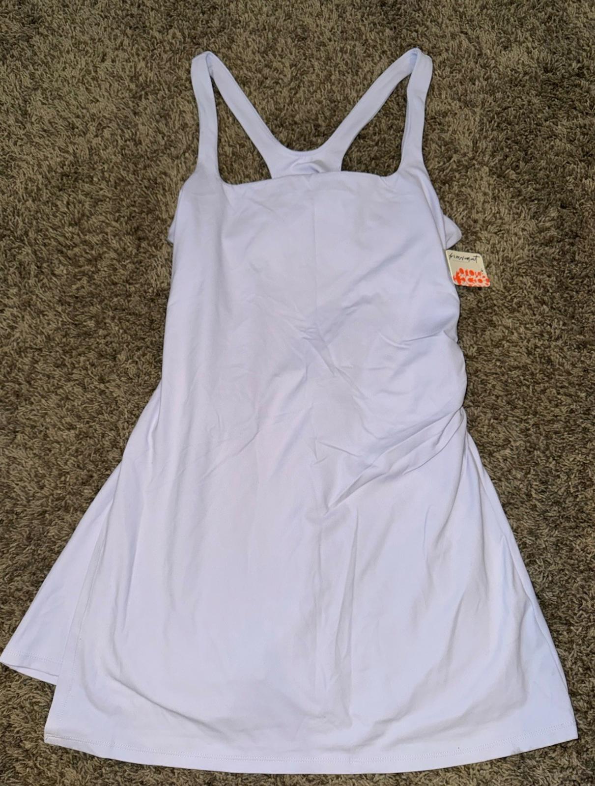 NWT! Free People Movement Lavender Never Better Stretch Built in Shorts LG