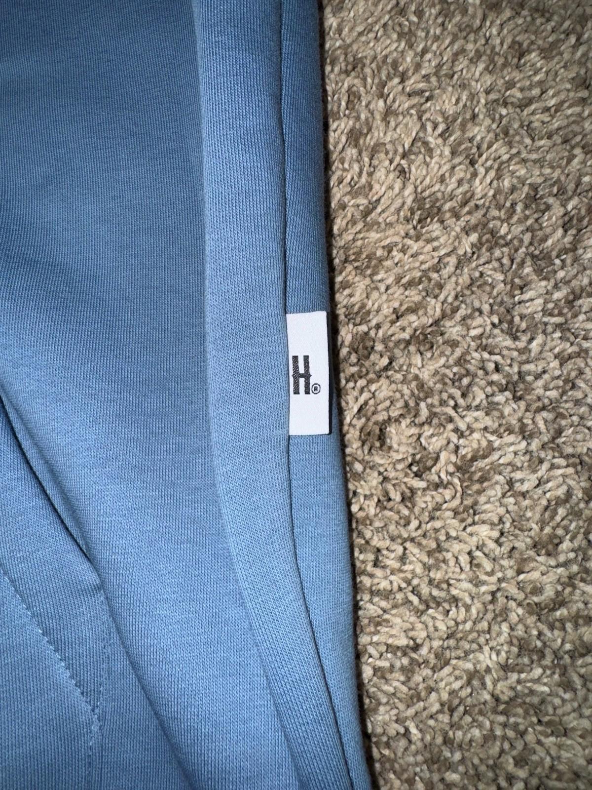 Hoodrich Hoodie Men's Size Large Powder Blue From Nothing To Something Pullover