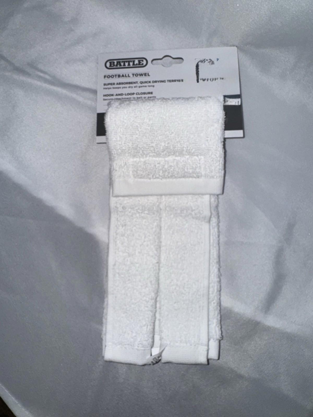 NEW! Battle Sports Adult Quick-Drying Football Towel NWT