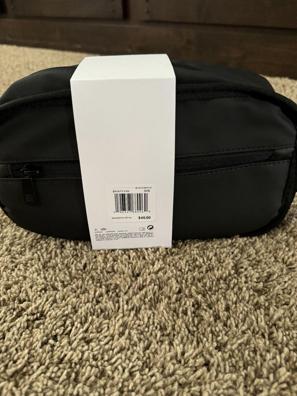 Nike Air Jordan Men's Travel Dopp Kit Clutch Toiletries Bag