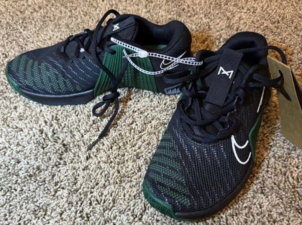 NIKE METCON 9 TB BLACK GREEN-PRO GREEN SZ 4.5 Men / 6 Women